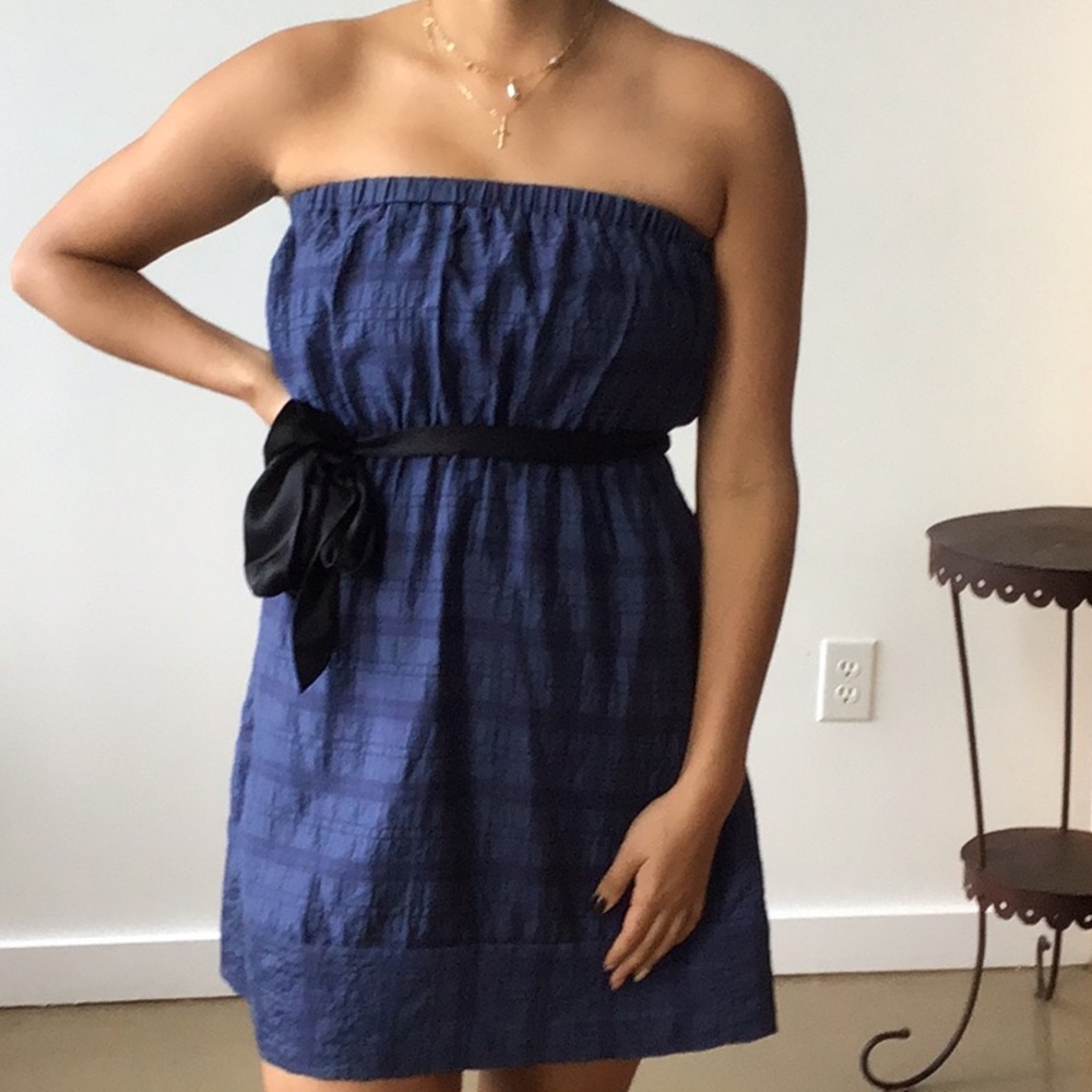 BCBG strapless dress